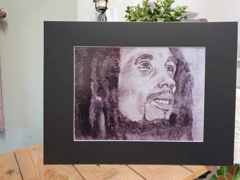 Bob Marley Portrait Print