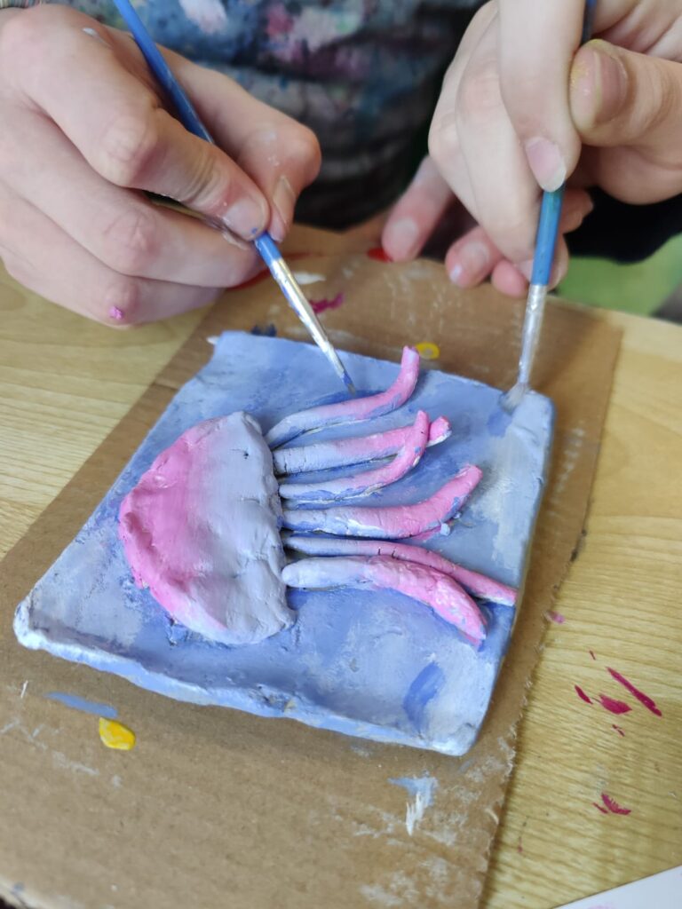 Art curriculum clay workshop